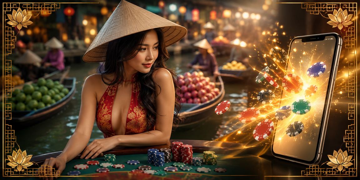 Người chơi casino tận hưởng hoàn tiền rebate tại vùng đồng bằng sông Cửu Long
